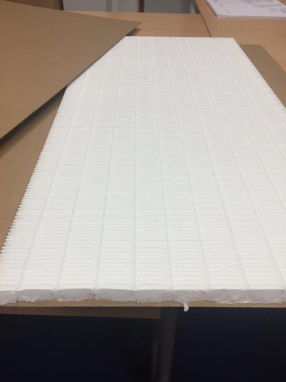 Fertiger rechteckiger plissierter Filter der Otto Drücker GmbH